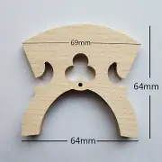 Viola da Gamba Viol Treble Violin Baroque Style Bridge Foot width 64mm