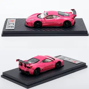 M.C.E. 1/64 模型車 Ferrari 法拉利 458 MCE640003B 粉紅 香港冬季玩具博覽版