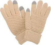 [Healeved] Thermal Windproof Gloves for Women Winter Warm Gloves Touchscreen for Cold Weather