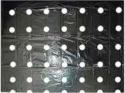 10×1.35m Plastic sheeting Heat Preservation moisturising Plastic Perforated Mulch PE Agricultural Insulation Perforated Film, for Home Garden Plant Covers Garden Supplies