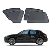 AUSGO Magnetic Window Sun Shade for Porsche Macan 2014-Onwards 4-piece Set Car Shades