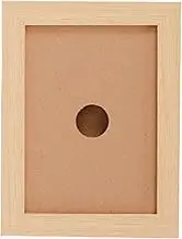 Changeable Kids Art Frames, Large-Capacity Artwork Display Box, Craft Storage Organizer, 50 Sheets, Ideal for School Paintings 3D Crafts Gallery Wall Use, 7.87x5.91x1.57 inches
