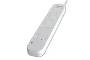 Sansai 4 Individual Switch Socket Outlet Powerboard w Overload Protection