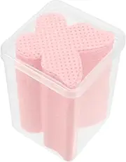 Baluue Travel Nail Polish Remover Pads 200 Sheets Lint Gentle Nail Wipes Acrylics