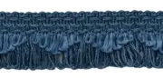 French Blue 1 3/8" Scallop Fringe Gimp [24 Yards]