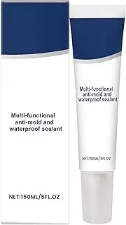 Waterproof Sealer - Long Lasting Coating Agent for Indoor Outdoor | Multi-Purpose Transparent Bonding Sealant for Roofs Bathroom Shower Leak Repair