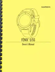 Garmin Fenix 5 5S OWNER'S MANUAL