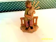 FONTANINI--5" COLLECTION FIGURE -JONAS- BOY BAGPIPER -2022-NEW IN BOX