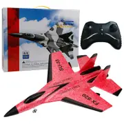 Catzon 2.4GHz Remote Control Airplane EPP Aircraft Model for Kids Boys-Red