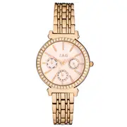 Jag Keira Multifunctioned Rose Gold Band Women's Watch J2675A 9325452030810