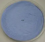 1114.08- 1 OUNCE DEEP ROYAL BLUE BULLSEYE GLASS POWDER FRIT 90 COE FUSIBLE