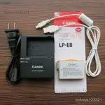 【台灣優選】佳能CANON LP-E8電池LC-E8C充電器EOS 550D 600D 650D 700D X4電池 N