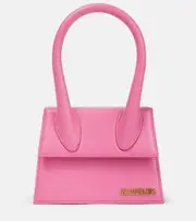 [Jacquemus] Jacquemus Le Chiquito Moyen leather shoulder bag One Size pink