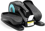 Electric Under Desk Elliptical Trainer, 5 Adjustable Resistance Level Elliptical Trainer with Remote Control, Seated Pedal Exerciser, for Home Office Gym