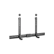 Goobay Universal Soundbar Mount: secure, discreet mount with padded feet for all common soundbars