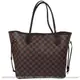 【9成新】Louis Vuitton N51105 Neverfull 棋盤格紋縮口購物包(中)現金價$19,800