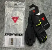 Dainese Tempest D-Dry Long XXS Unisex Motorcycle Gloves Black Neon Green New