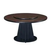 在飛比找蝦皮商城優惠-【KA318-9】新圓盤腳4.5尺圓桌(2.5尺轉盤鋁圈1尺