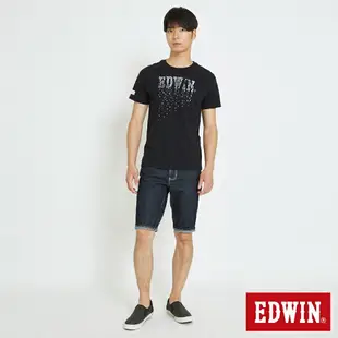 EDWIN 503 基本五袋式 牛仔短褲-男款 原藍色
