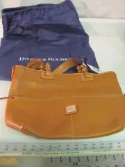 Dooney & Bourke Desert Leather Convertible Shopper Tote W-Dust Bag & Key Chain