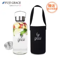 在飛比找博客來優惠-【FUJI-GRACE】大容量耐熱手提玻璃瓶1500ml