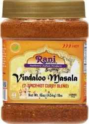 Rani Vindaloo Curry Masala Indian Spice Blend 16oz (1lb) 454g