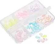 Drop Nail Gems Resin Nail Art Rhinestones Elegantly Teardrop Design for Women