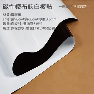 可吸磁鐵 軟白板 白板貼 (6.5折)