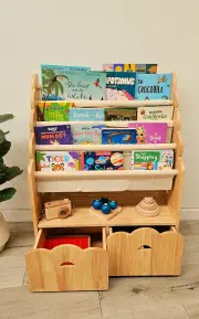 4 Tier bookshelf and drawers