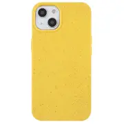 Biodegradable Case for iPhone 15 Plus Starry Sky Series Matte Wheat Straw+TPU Hybrid Phone Cover