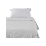 Canningvale Alessia Bamboo Double Bed Summer Quilt - White