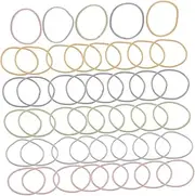Elastic Hair Bands for Women 100pcs Girls Hair Ropes in Spring Colors Non-slip Ponytail Holders