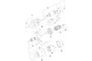 Mahle Starter Motor for Fendt Favorit 800 900 M.A.N. 10.153 12.232 14.284 15.223 18.223 22.223 26.263 Bus A66 A69 A91 Tgl 12.25 Tgm 18.28
