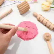 Dough Tools Play Accessories Modeling Clay Tools Kids Wooden Clay Tools
