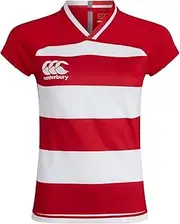[Canterbury] of New Zealand Women's Vapodri Evader Hooped Rugby Jersey