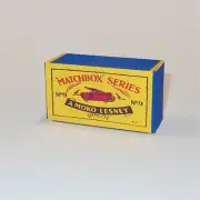 Matchbox Lesney 9 b Dennis Fire Escape B Style Repro Box