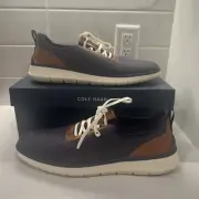 Cole Haan Generation Zerogrand Sneakers Navy Blue Gray Stitchlite Mens Size 13