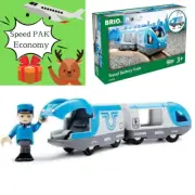 BRIO WORLD 33506 Battery-Powered Travel Train 33506