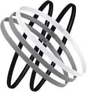 KITANDOVE 5pcs Sports Headband Comfortable Headbands Running Headband Women Elastic Yoga Sweatband Running Sweatband Sports Yoga Headband Yoga Exercise Hairband Women Workout Headband