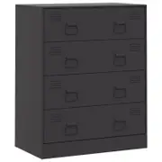 vidaXL Sideboard Black 67x39x83 cm
