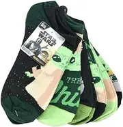 [STAR WARS] The Mandalorian 6-Pack No-Show Socks M/L, Multicolor