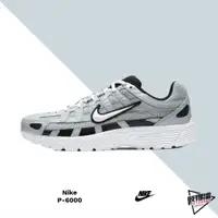 在飛比找蝦皮商城優惠-NIKE P-6000 白灰銀 黑 男 慢跑鞋 復古鞋 中性