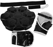 Abaodam Interactive Music Boxing Machine for Wall Mounted Electronic Punching Trainer with Gloves Fun Boxing Target for Home Entertainment and