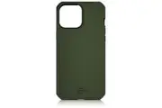ITSKINS Apple iPhone 13 Pro Max 6.7" Hybrid Mag Ballistic Case - Olive Green AP2M-HMABA-KAKI