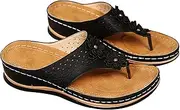 [Generic] Orthotic Thong Sandals, Adjustable Arch Supportive Breathable Sandals | Women With Arch Support Travel Sandals