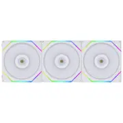 Lian Li UNI FAN TL 120 Reverse Blade ARGB 120mm White PWM Fan - 3 Pack