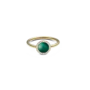 Daniel Wellington Audrey Ring Malachite Gold