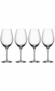 Orrefors More Stemless Wine Glass, Set of 4 Designed Erika Lagerbielke NIB