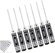 Hex Screwdriver Set 0.9mm 1.27mm 1.3mm 1.5mm 2.0mm 2.5mm 3.0mm 7pcs Hex Head Allen Wrench RC Tools Kit Fit Traxxas Arrma Axial Losi Redcat
