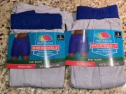 Fruit of the Loom Men's Breathable SZ SMALL Cotton Micro Mesh Knit Boxer Lot (2)